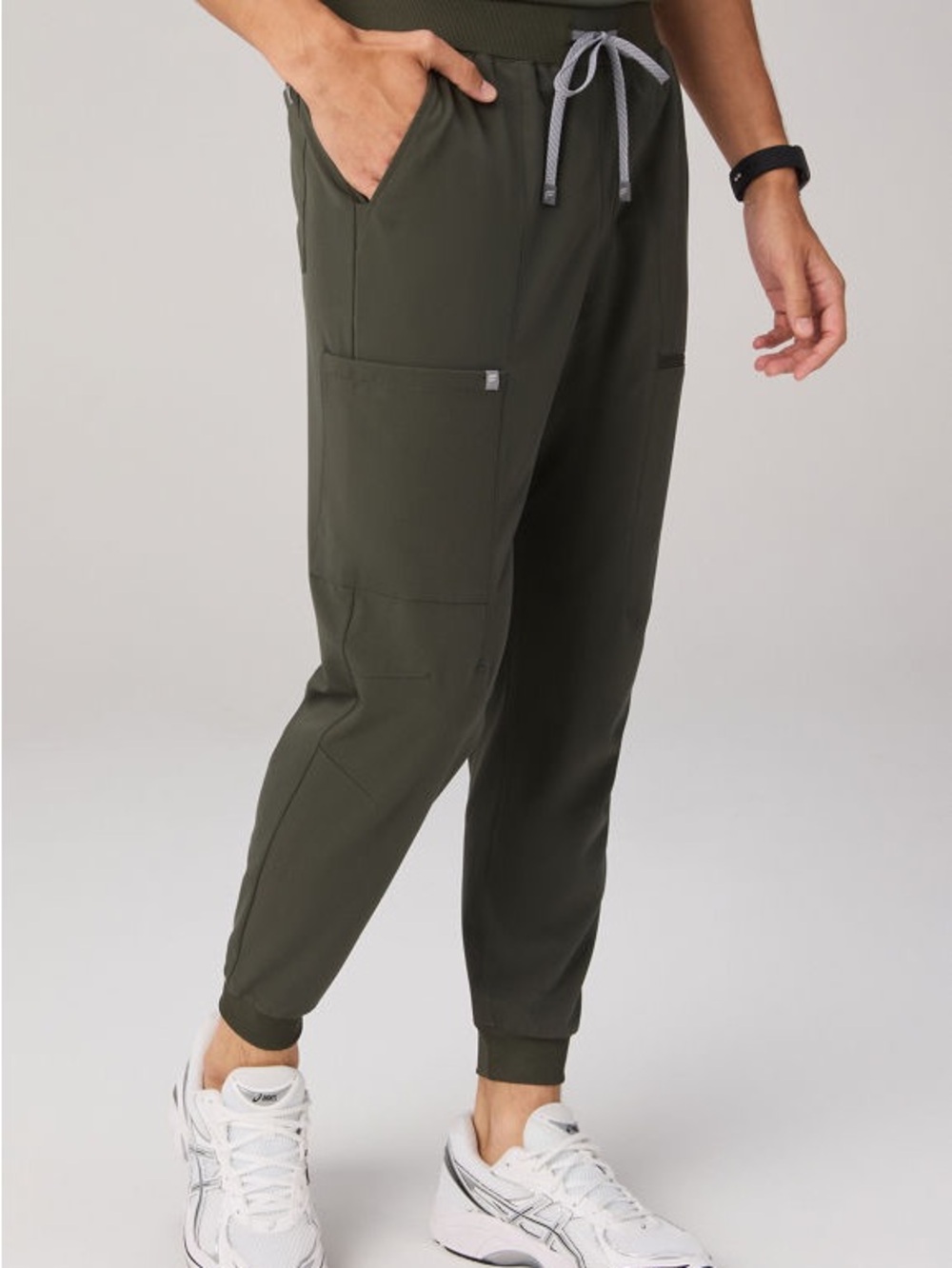 Fabletics Men's Bonsai All-Shift Jogger Scrub Pants, size XL